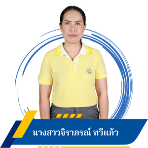 นางสาวจิราภรณ์ ทวีแก้ว